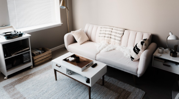 narrow blocks living room