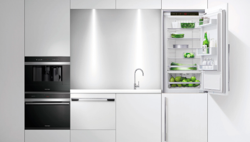 modern kitchen fridge