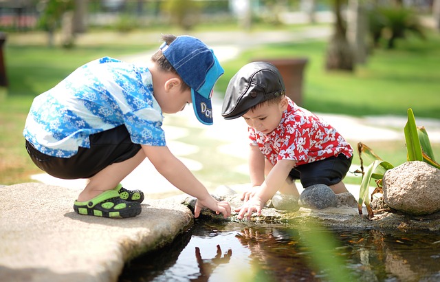 Kids Playing in Park