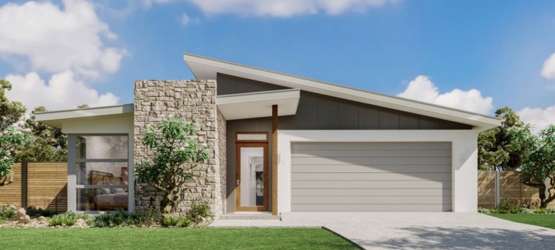 Edgewater 219, Beach facade by G.J. Gardner Homes