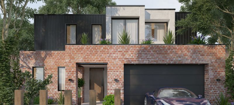 Abbortsford, Abbortsford facade