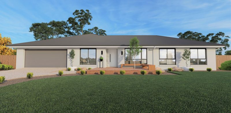 Beechmont, Classic Facade - Eden Acreage Home Designs